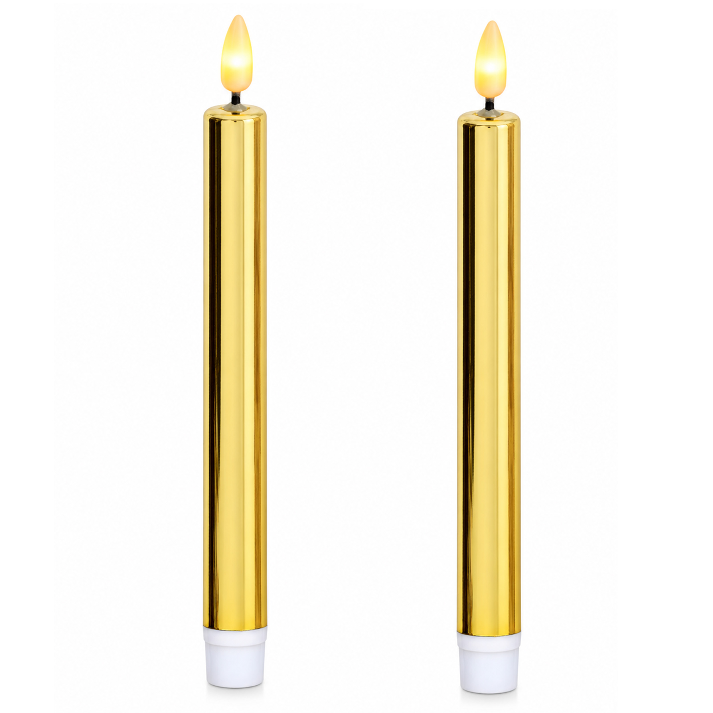 LED TEALIGHT CANDLES 2PCS PLASTIC